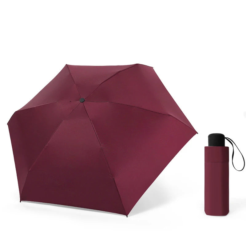 Mini Kapsel-Regenschirm – Leichter Windfester Kompakter Regenschirm für Alltag & Reise