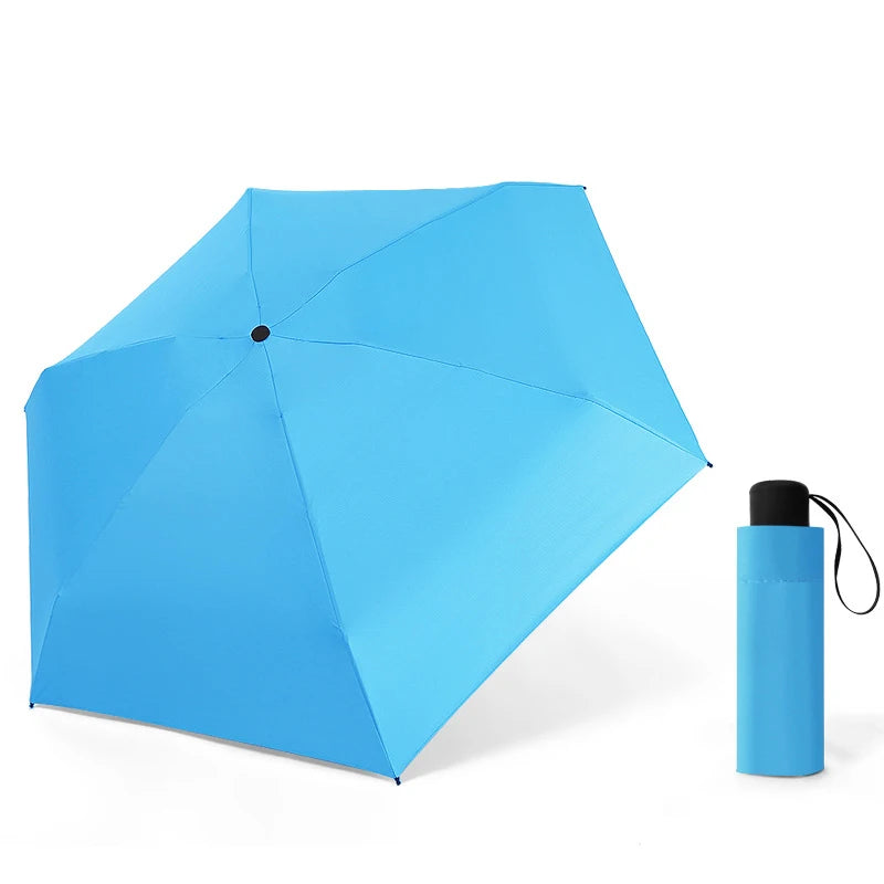 Mini Kapsel-Regenschirm – Leichter Windfester Kompakter Regenschirm für Alltag & Reise