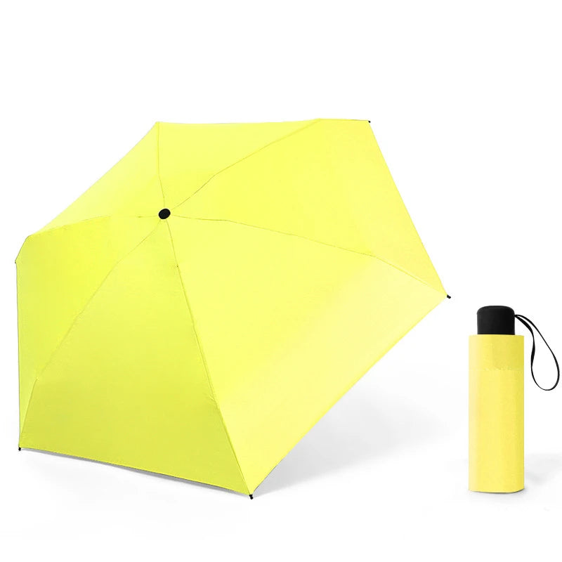 Mini Kapsel-Regenschirm – Leichter Windfester Kompakter Regenschirm für Alltag & Reise