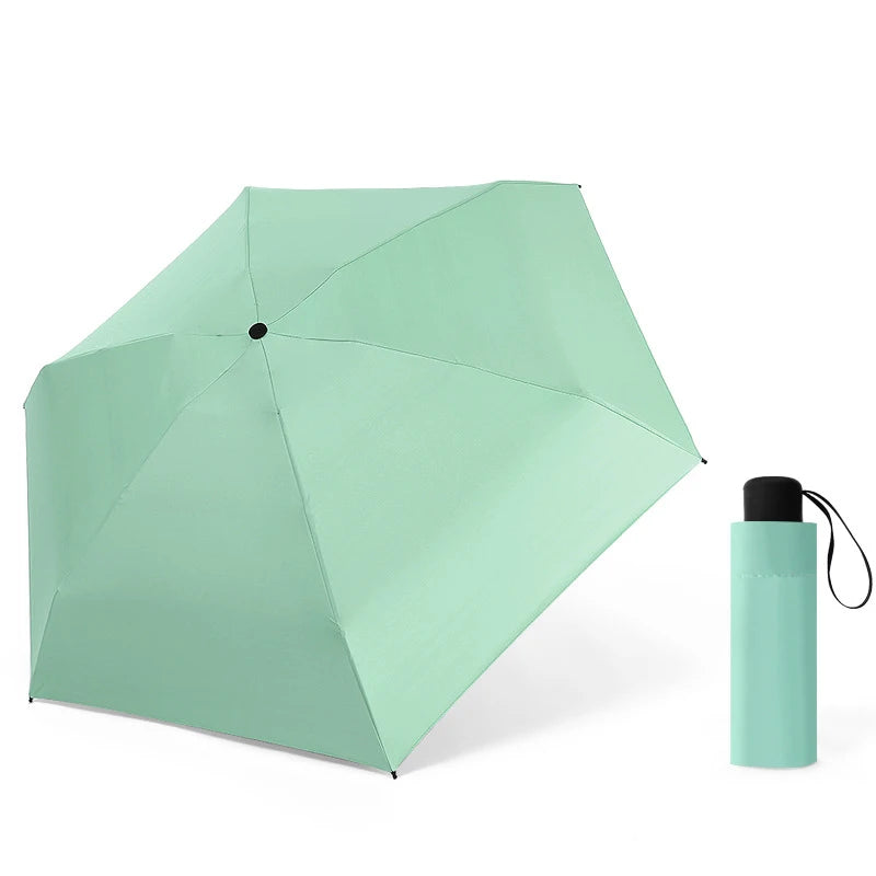Mini Kapsel-Regenschirm – Leichter Windfester Kompakter Regenschirm für Alltag & Reise