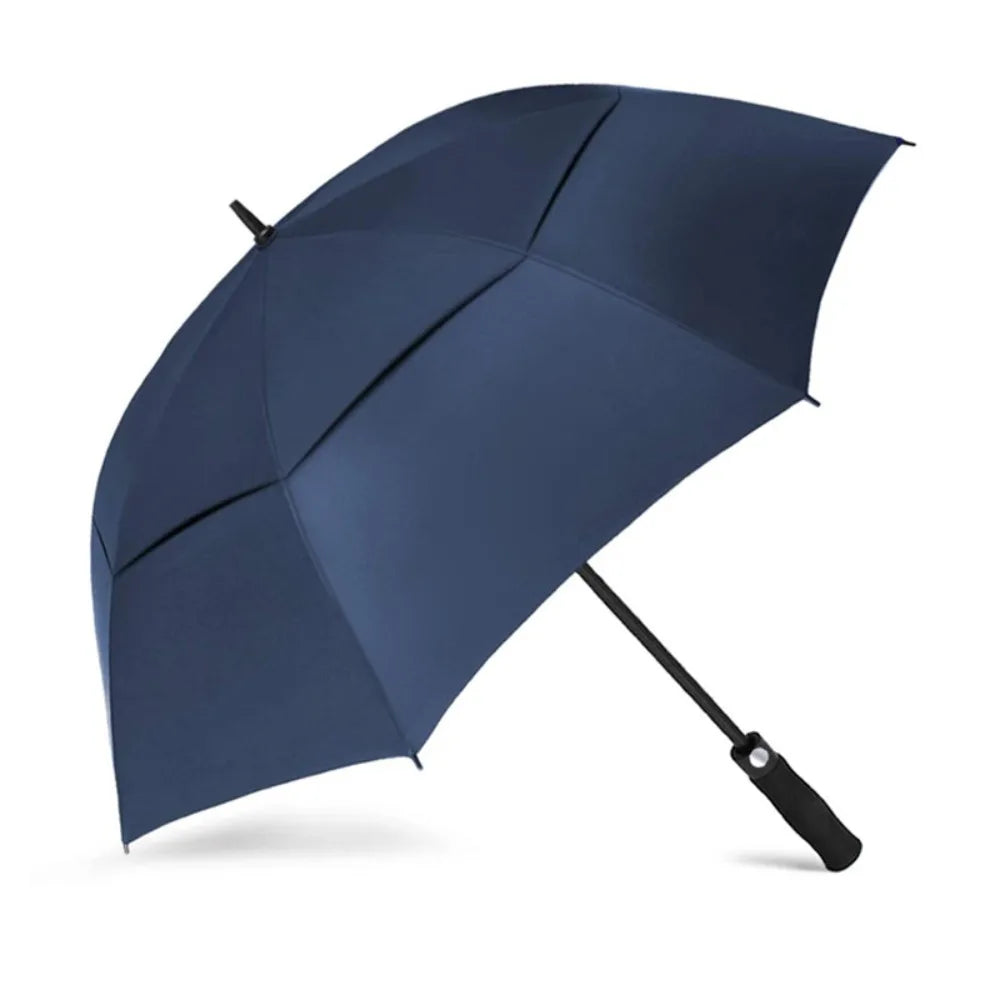 Doppel-Dach Regenschirm – Windfester Automatik Regenschirm mit Belüftung für Alltag & Freizeit
