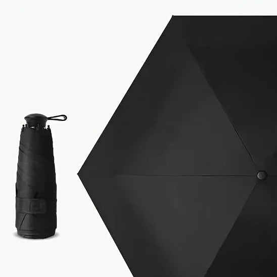 Mini Taschen-Regenschirm – Leichter Kompakter Regenschirm für Alltag, Freizeit & Reisen