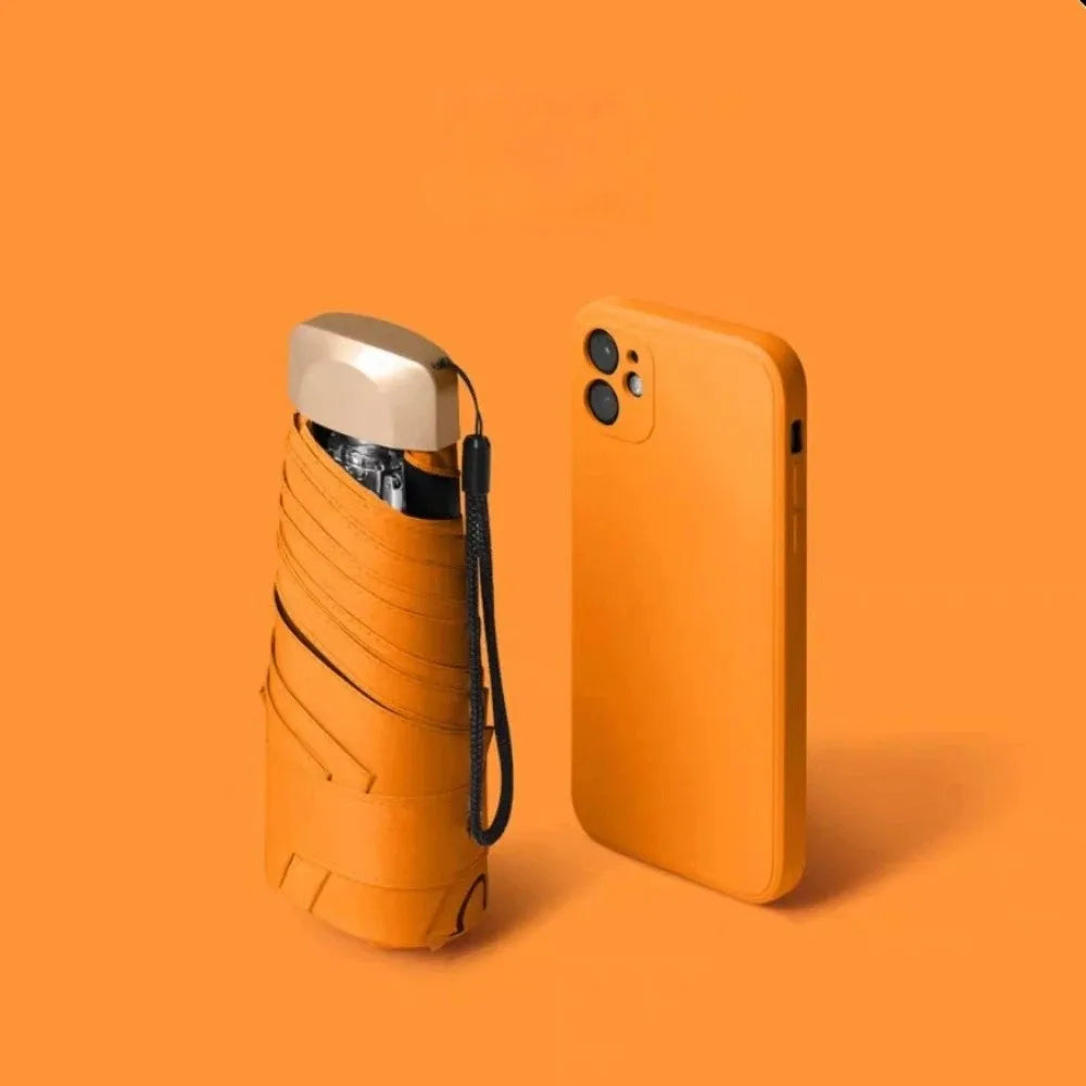 Ultraleichter Taschen-Regenschirm – Kompakter Windbeständiger Regenschirm für Alltag & Reisen