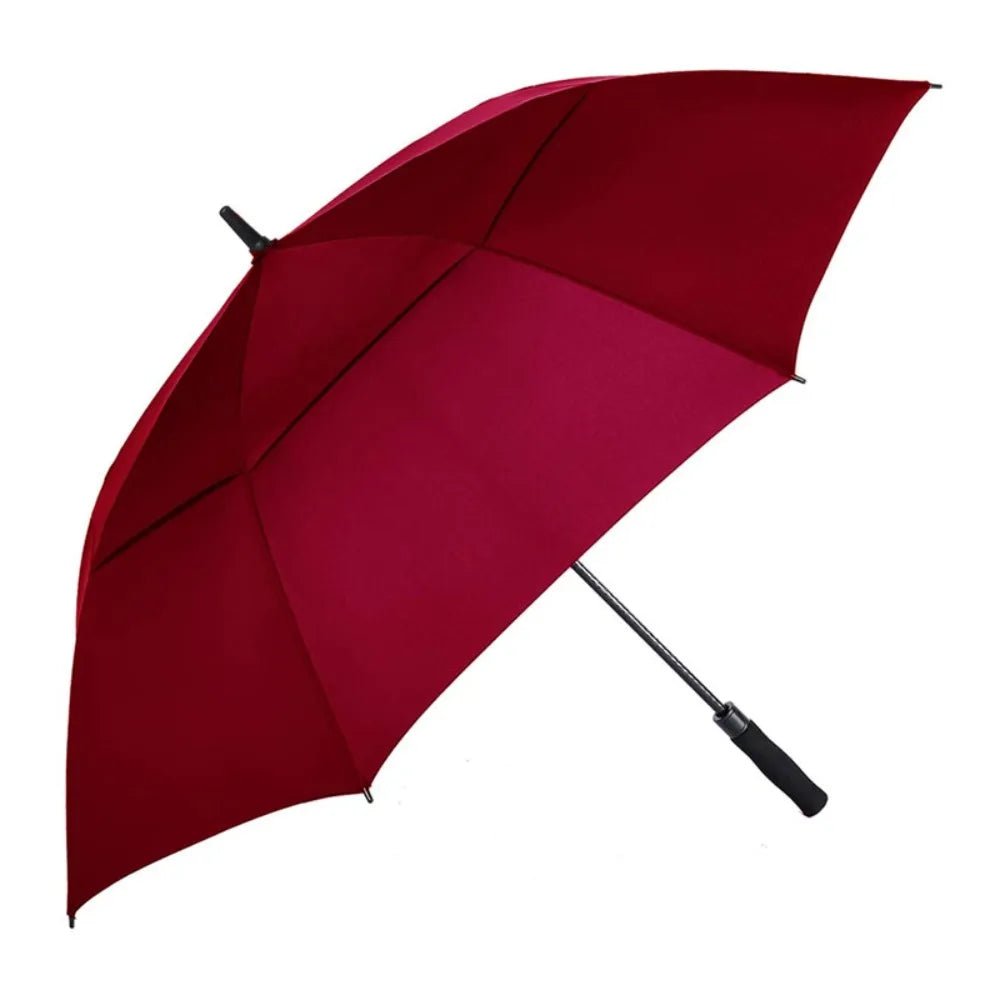 Doppel-Dach Regenschirm – Windfester Automatik Regenschirm mit Belüftung für Alltag & Freizeit